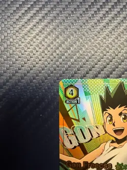 Union Arena Hunter X Hunter Anime UEX04BT HTR-2-016 Gon SR 2 STAR SR** Signature - Image 5