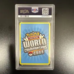 Pokemon Mew Gold Star 2008 World Championship Deck Promo #101 PSA 6 - Image 2