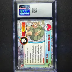 topps Pokemon TV Edition Series 1 Rainbow Holo Foil CGC 8.5 #76 Golem - Image 2