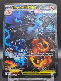 Pokemon Phantasmal Flames Mega Charizard x Ex 125/ 94 Ultra Rare Pack Fresh - Image 1