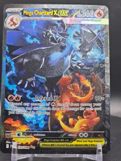 Pokemon Phantasmal Flames Mega Charizard x Ex 125/ 94 Ultra Rare Pack Fresh - Image 2