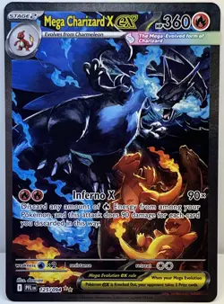 Pokemon Phantasmal Flames Mega Charizard x Ex 125/ 94 Ultra Rare Pack Fresh - Image 1