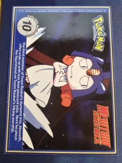 1999 Pokemon Burger King Poketrivia Promo #143 Snorlax NM - Image 2