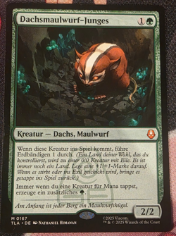 Badgermole Cub Avatar: The Last Airbender MTG Ger/Deu - Image 1