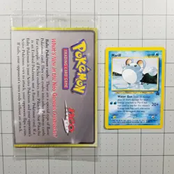 MARILL BRAND NEW SEALED POKEMON BLACK STAR PROMO #29 WOTC NEO GENESIS - Image 1
