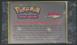 Pokemon TCG Neo Genesis Expansion Black Star Promo Marill SEALED - Image 1