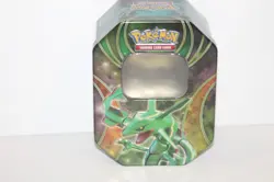 2015 Pokemon TCG Powers Beyond Rayquaza - Collectible EMPTY Tin Card Storage Box - Image 2
