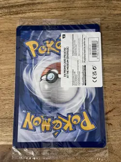 Pikachu At The Museum Pokemon TCG Jumbo Card SEALED Brand New MEP Promo - Image 2
