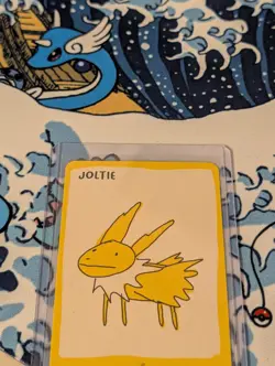 Pokenots 151 Jolteon Joltie 00135 Dysfunctional Passholders Pokemon Card NM - Image 2