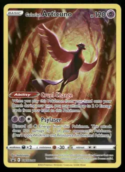Galarian Articuno Promo SWSH: Sword & Shield Promo Cards SWSH282 NM - Image 1