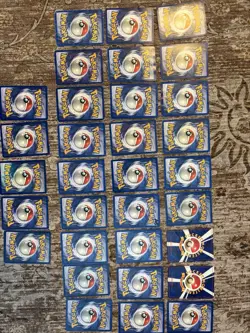 Pokemon TCG Mixed Lot English Japanese Vintage 32 Cards ALL HP OR DAMAGED - Image 2