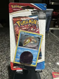 Pokemon Battle Styles Blister Packs Promo Card Coin Charmander + Arrokuda X2 New - Image 2