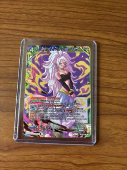 Dragon Ball Super Card Game Android 21 Full Power Counter BT20-145 SR Foil Card - Image 1