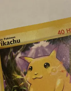 Pokemon TCG Yellow Cheeks Base Set Pikachu E3 Promo Card - Image 4