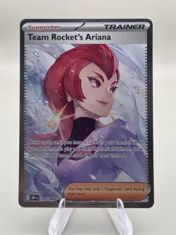 Pokemon Destined Rivals Team Rockets Ariana Special Illustration Card 237/182 - Image 1