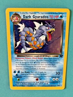 Dark Gyarados 8/82 Team Rocket Holo Near Mint Pokemon Card - Image 1