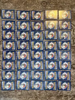 Pokemon TCG Base Set Unlimited Mixed Lot 40 Cards - Image 2