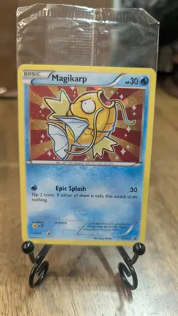 Pokemon TCG Magikarp XY143 Holo Black Star Promo Card 2016 Target Sealed - Image 1