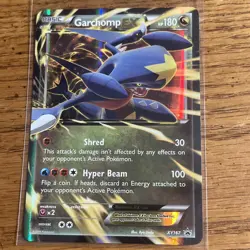 2016 Garchomp EX XY168 - NM NEAR MINT - XY Black Star Promo Holo Pokemon Card - Image 1