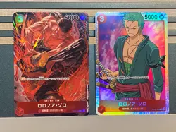 Roronoa Zoro SR-P OP01-025 Parallel ROMANCE DAWN japanese one piece card Game 2s - Image 1