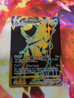 Ice Rider Calyrex VMAX TG29/TG30 Astral Radiance Full Art Holo Pokemon Card TCG - Image 1