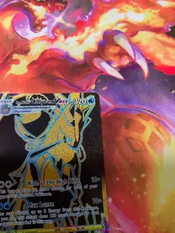 Ice Rider Calyrex VMAX TG29/TG30 Astral Radiance Full Art Holo Pokemon Card TCG - Image 5