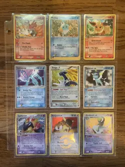 Lot of Heavily Played Vintage English Pokemon Cards - Image 1