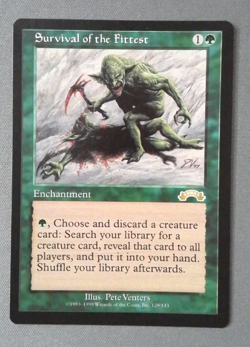 Survival of the Fittest Exodus NM Magic the Gathering English - Image 1