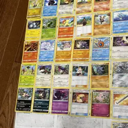 Pokemon Card Lot of 130 Cards from 2013-2019 Most MP Some LP Condition TCG - Image 4