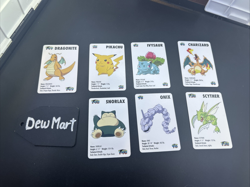 1998 KFC Pokemon Mini Cards Set Complete Lot Of 7 -Ultra Rare Vintage Collection - Image 1