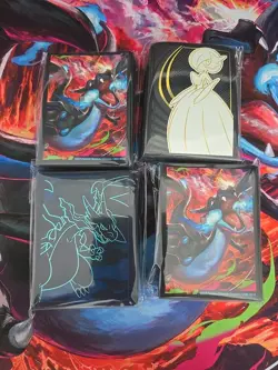 Pokemon TCG ETB Card Sleeves - Lot of 4 Sealed - Image 1