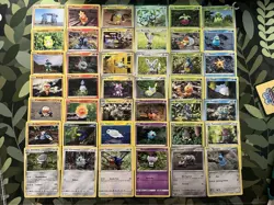 42 Pokemon Yuka Morii Card Lot (No Duplicates) - Image 1