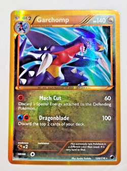 Garchomp 120/116 2013 Plasma Freeze Secret Rare Holo Pokemon Card - Image 1