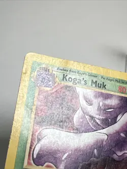 DAMAGED Koga's Muk 26/132 Regular/Non-Holo Gym Challenge AUTHENTIC Pokemon Card - Image 2