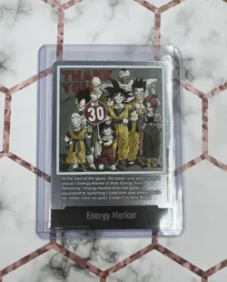 🐉Dragon Ball Z Energy Marker E-60 DBZ Super Card Game Manga 2025 Silver 🪙 - Image 1