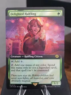 Delighted Halfling (Extended Art) (Surge Foil) The Lord of the Rings - Image 1