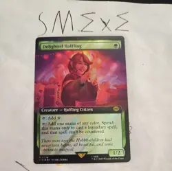 Delighted Halfling (Extended Art) (Surge Foil) Universes Beyond: the Lord of the - Image 1