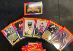 MIGHTY MORPHIN POWER RANGERS Lot of 24 Trading Cards Saban’s 1995 - Image 3