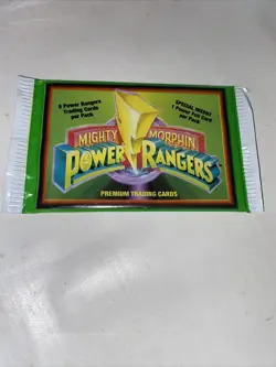 1994 Mighty Morphin POWER RANGERS "Premium" Trading Cards Unopened Lot Of 3 - Image 1