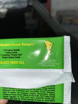1994 Mighty Morphin POWER RANGERS "Premium" Trading Cards Unopened Lot Of 3 - Image 5