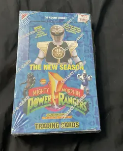 Mighty Morphin Power Rangers New Season Trading Cards 94 Factory Sealed - Image 1