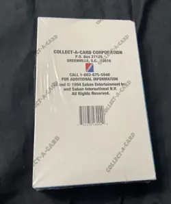 Mighty Morphin Power Rangers New Season Trading Cards 94 Factory Sealed - Image 2