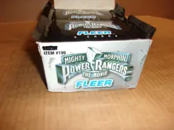 50 Pack Box Power Rangers the Movie 1995 Fleer Trading Cards Mighty Morphin Nice - Image 2
