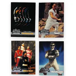 1995 Mighty Morphin Power Rangers The White Ranger Trading Cards - Image 1