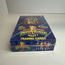1994 Mighty Morphin Power Rangers Series 2 Trading Cards Box NEW FACTORY SEALED - Image 2