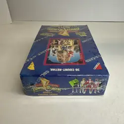 1994 Mighty Morphin Power Rangers Series 2 Trading Cards Box NEW FACTORY SEALED - Image 4