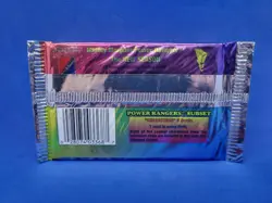 Mighty Morphin Power Rangers /The New Season Trading Cards/6 cards per pack 1994 - Image 2