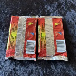 Power Rangers Super PACK #1 Mighty Morphin Trading Cards & Power Caps 2 Packs - Image 2