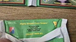 5 x Mighty Morphin Power Rangers 1994 Premium Trading Cards 7 Cards Per Pack - Image 4
