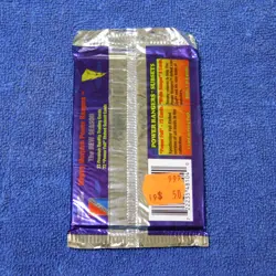 Vintage 1994 Mighty Morphin POWER RANGERS New Season 8 Trading Cards Foil Pack - Image 2